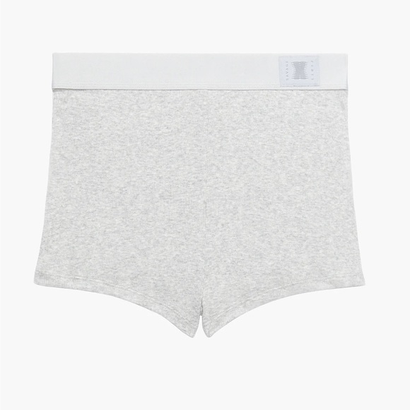 Savage V Fenty Platinum Gray Rib Xssentiale Boy Short - Picture 6 of 16